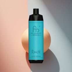 RandM Fumot Shisha 10000 Puffs Álmodozó LED 850 mAh 0.5% nikotin