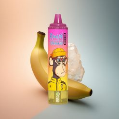 RandM Fumot Tornado 15000 Puffs Banana Jég 25ml 850mAh Mesh