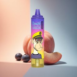 RandM Fumot Tornado 15000 Puffs Barack Kékáfonya Cukorka 25ml 850mAh Mesh Coil