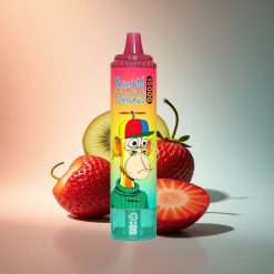 RandM Fumot Tornado 15000 Puffs Eper-Kiwi 25ml 850mAh Mesh Coil