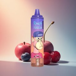 RandM Fumot Tornado 15000 Puffs Áfonya Cseresznye Vörösáfonya 25ml 850mAh Mesh Coil