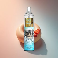 RandM Fumot Tornado 7000 Puffs Eper Fánk 850mAh Mesh Coil 14ml