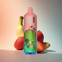 RandM Fumot Tornado 9000 Puffs Eper Banán Mesh Coil 18 mL 850 mAh