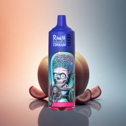 RandM Fumot Tornado 9000 Puffs Fekete Jég 850 mAh Mesh