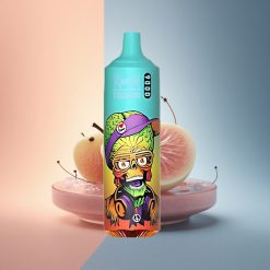 RandM Fumot Tornado 9000 Puffs Kékgyönyörű Jég 850 mAh Mesh Tekercs RGB Kijelző