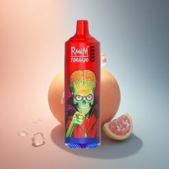 RandM Fumot Tornado 9000 Puffs Lush Jég 850 mAh Mesh