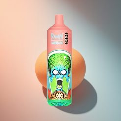 RandM Fumot Tornado 9000 Puffs Maci Rágó 850 mAh Mesh Coil RGB Kijelzős 18 mL