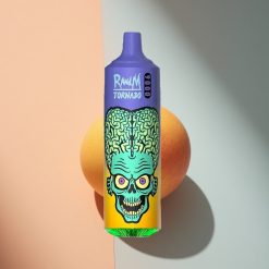 RandM Fumot Tornado 9000 Puffs Szalma Mangó 850 mAh Mesh Coil 18 mL