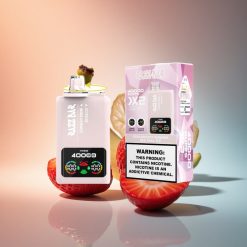 Razz Bar 40000 Puffs Eper Banán - Red Bull Jég (1.0Ohm 2 hálós tekercs, 650 mAh, 2% nikotin)