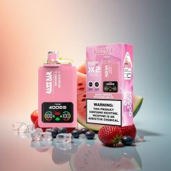 Razz Bar 40000 Puffs Vizes dinnye és vegyes bogyók - 650 mAh, 2% nikotin