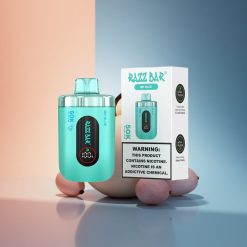 Razz Bar 50K Puffs Új Kék 1.0 Ohm Hálótekercs 650 mAh