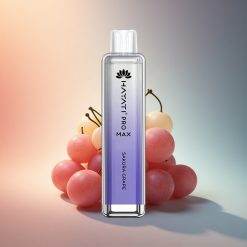 Hayati Pro Max 4000 Puffs Cseresznye Szőlő 1400mAh Dual Mesh Coil 2ml Tank