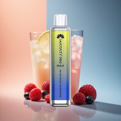 Hayati Pro Max 4000 Puffs Kék Málna Limonádé 5% Nikotin 1400mAh