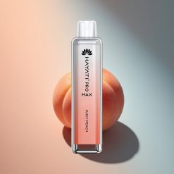 Hayati Pro Max 4000 Puffs Lédús Őszibarack 1400mAh Kettős Tekercs