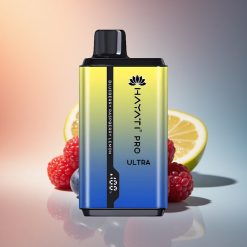 Hayati Pro Ultra 15000 Puffs Áfonya Málna Citrom 850mAh 2% nikotin