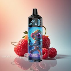 JNR Alien 10000 Eper Málna Cseresznye Jég 850mAh 20ml RGB