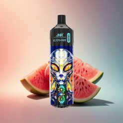 JNR Alien Max 18000 Eper görögdinnye buborékrágó 850mAh kettős hálótekercs 3% nikotin