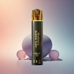 JNR Black&Golden 600+200 Áfonyás Buborék Rágó 550mAh 2% nikotin