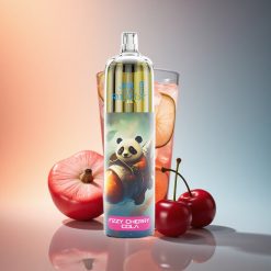 JNR Rocket-X 12400 Buborékos Meggyes Kóla, Beállítható Légáramlás, RGB Világítás, 850mAh