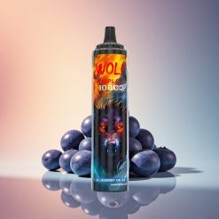 JNR Wolf Niplo 10000 Áfonya Jégén 20ml 5% nikotin